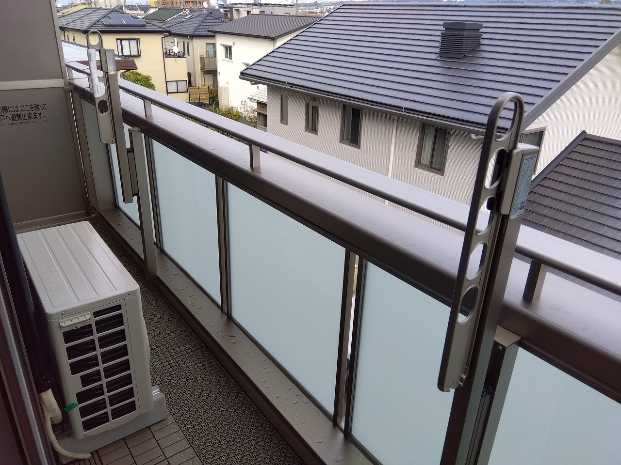 HEIM MAISON千代田のバルコニー