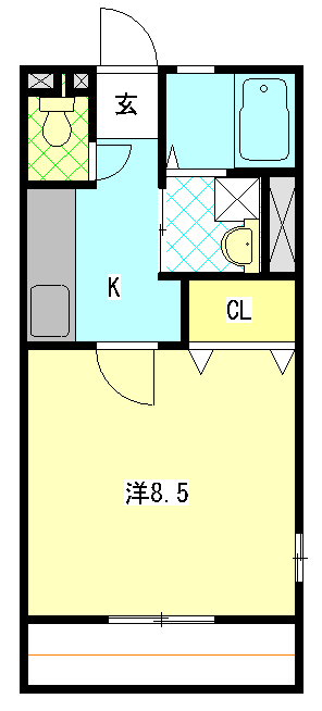 AVENIRの間取り