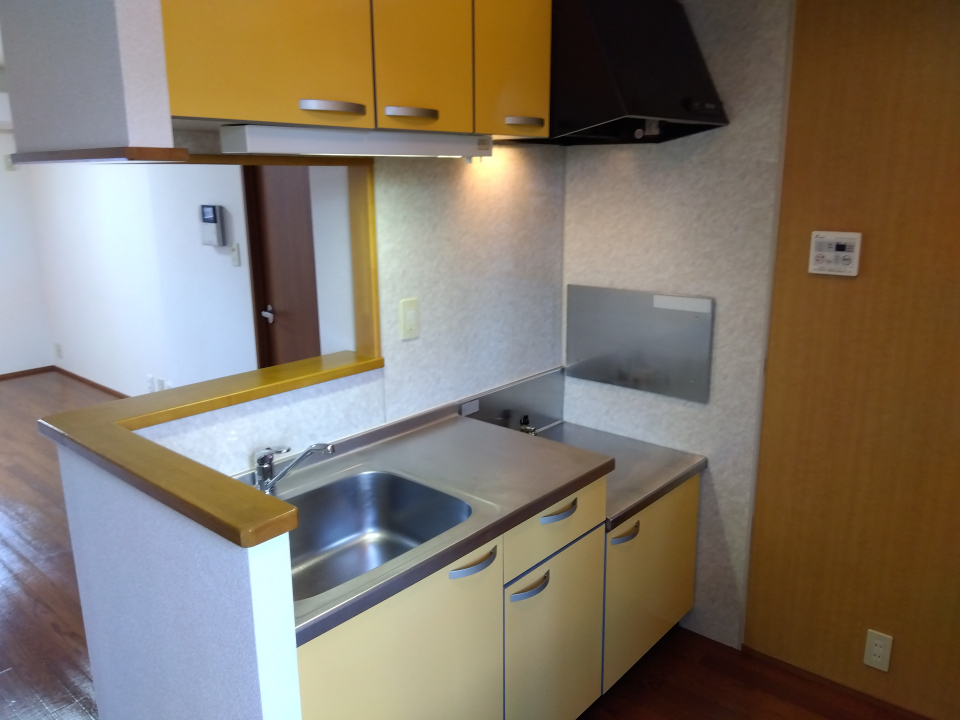 紅葉のキッチン