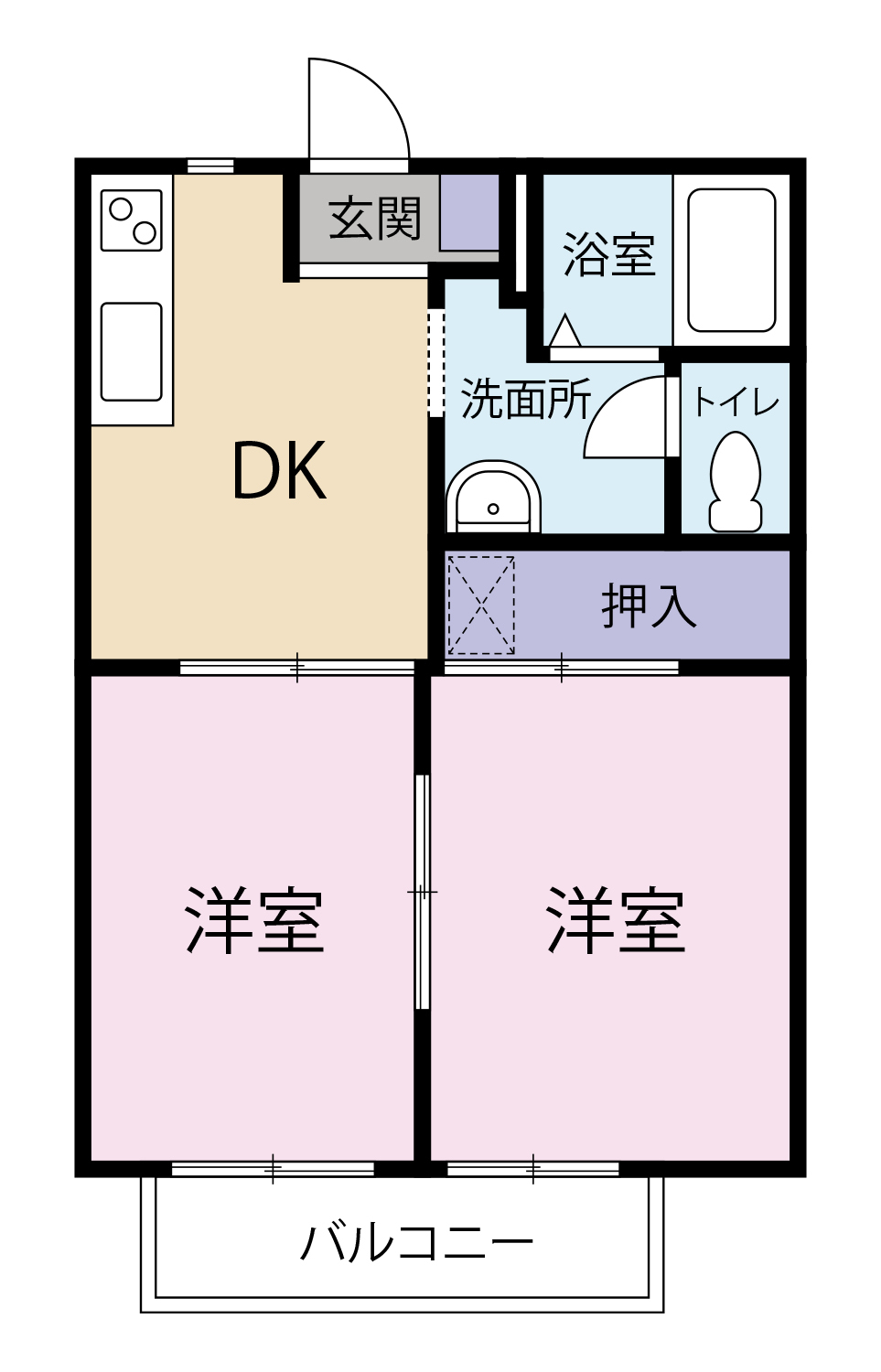 スターヒルズ神明の間取り