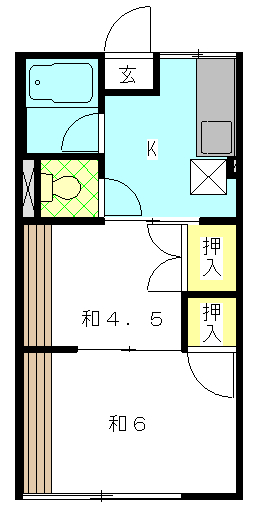 レイクの間取り