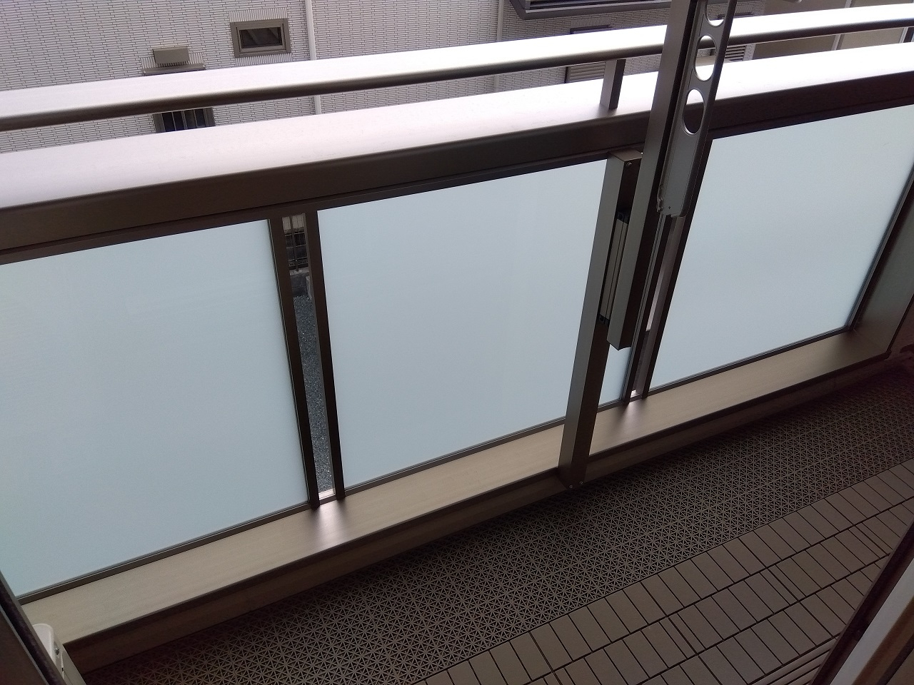 HEIM MAISON千代田のバルコニー