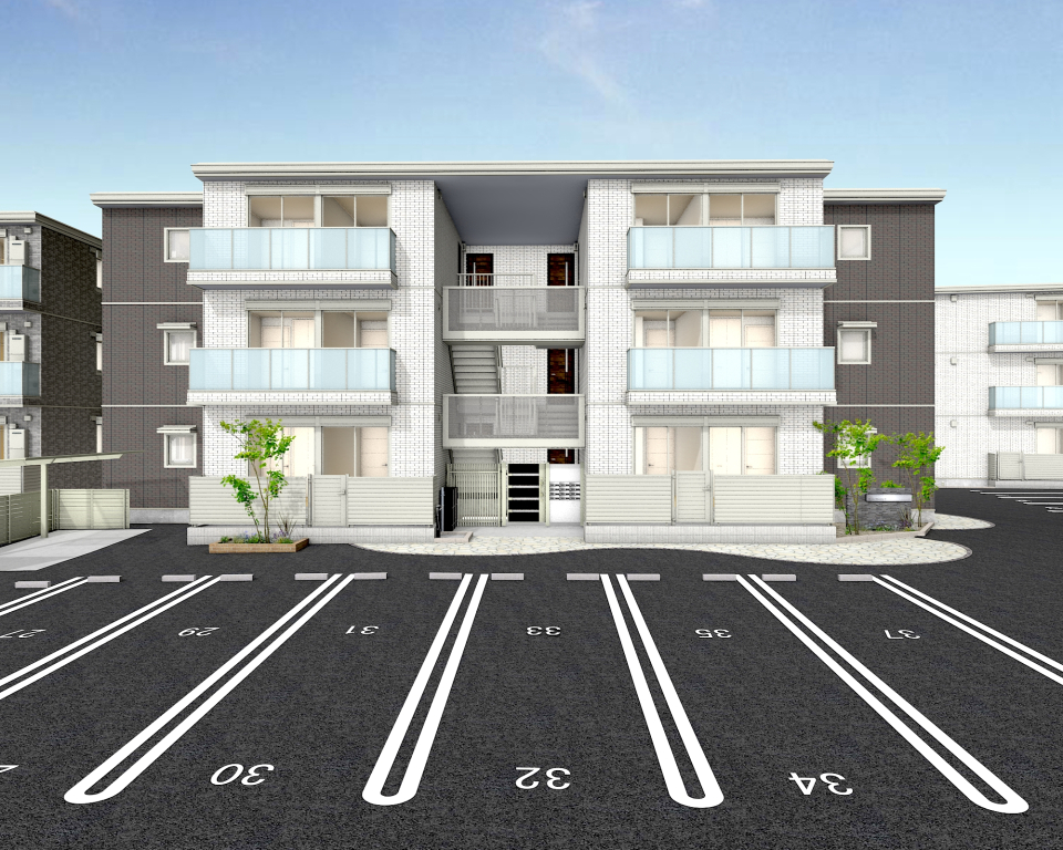 Komorebi Garden中田本町A 101号室の外観