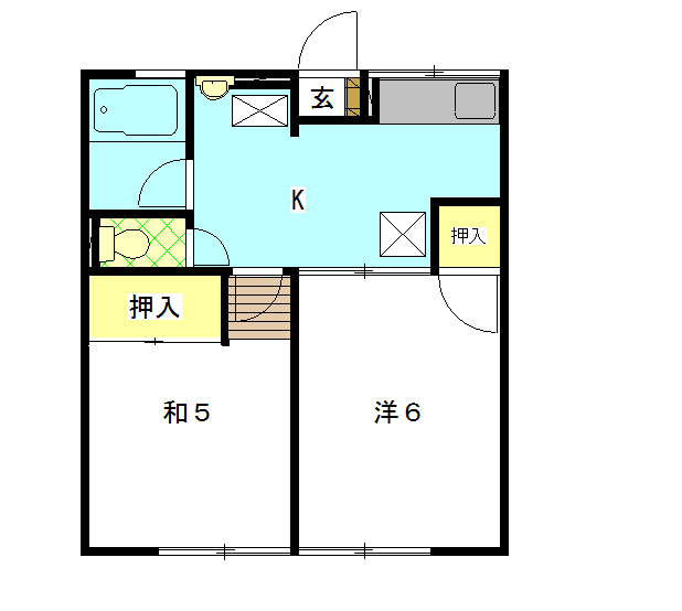 エステールの間取り