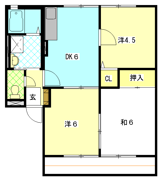 ピアチェーレの間取り
