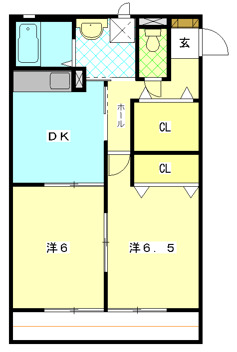 エスポワールの間取り