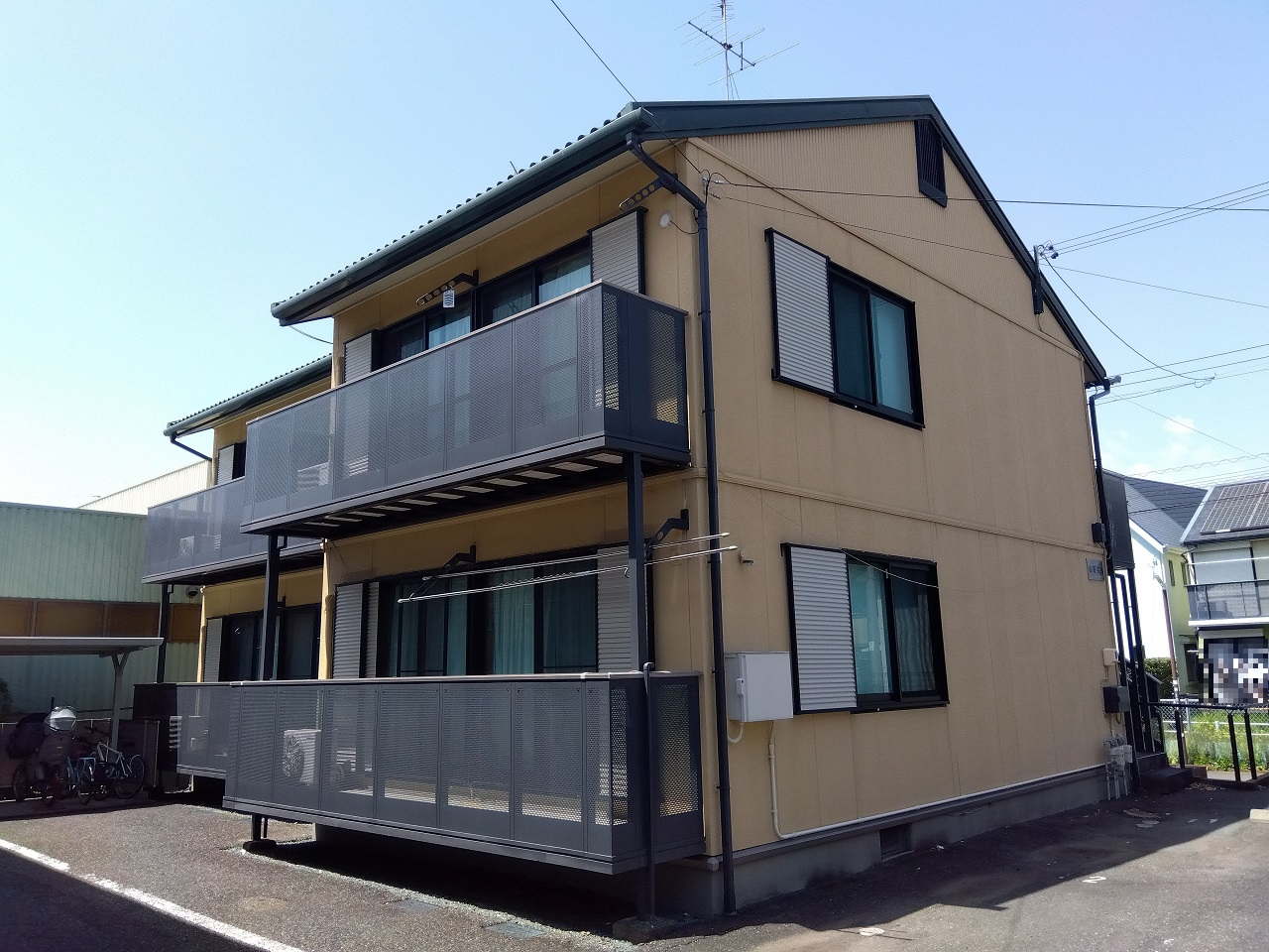 山茶花Aの外観