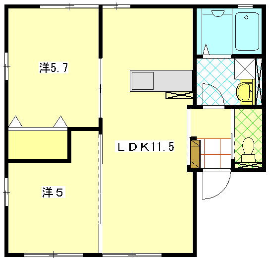 Sunny Bell Bの間取り