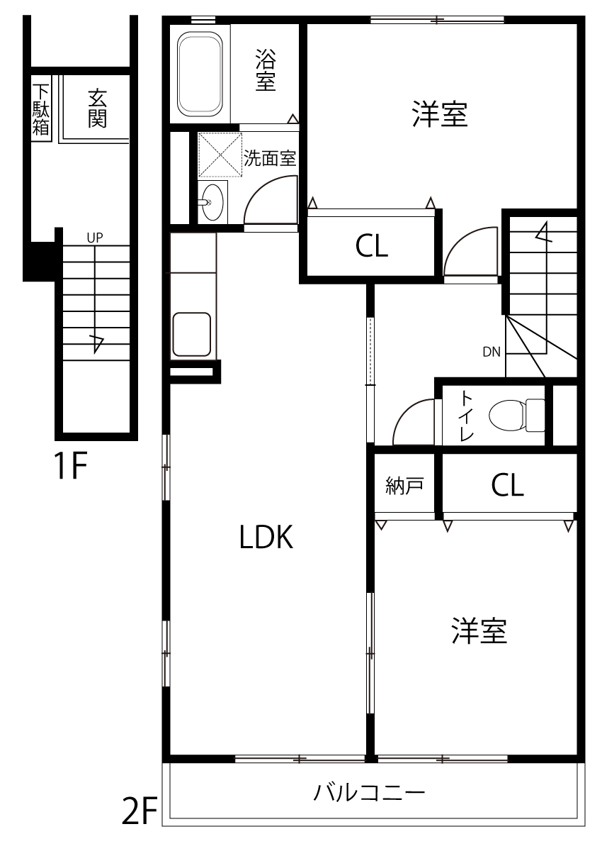 向日葵IIの間取り