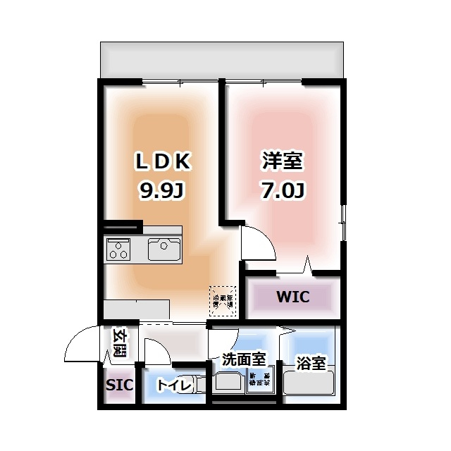 Komorebi Garden中田本町Dの間取り