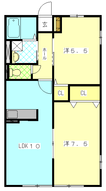 花水木の間取り