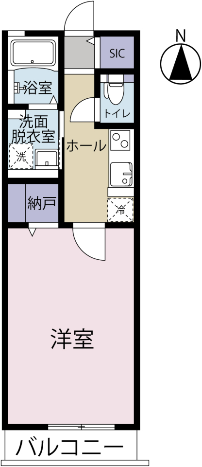 WEST　FIELDの間取り