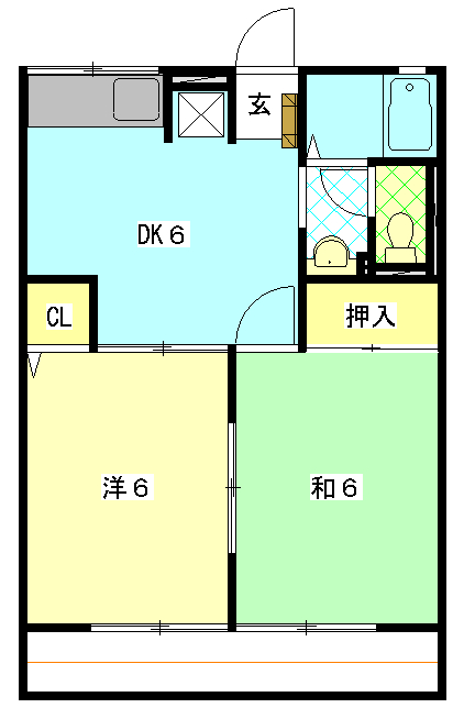 ブルーウッドの間取り