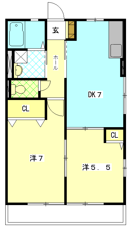 グレイスフルの間取り