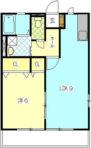 シアンクレールの間取り