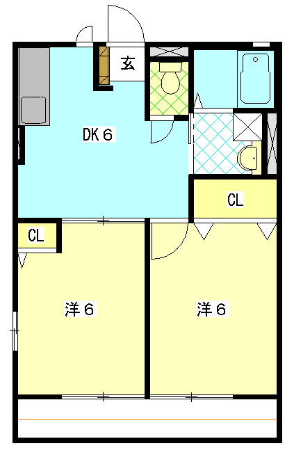 ミレニアムKAZUの間取り
