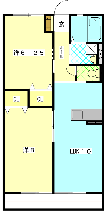 ラ・パレットの間取り