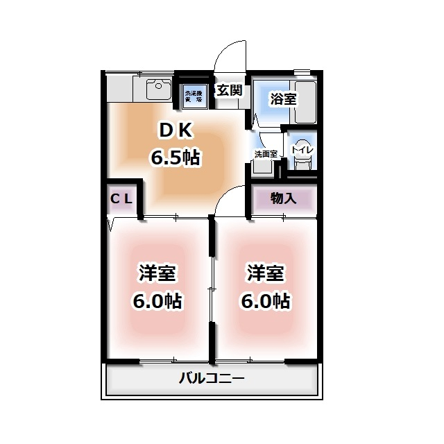 メゾンクリスタルの間取り
