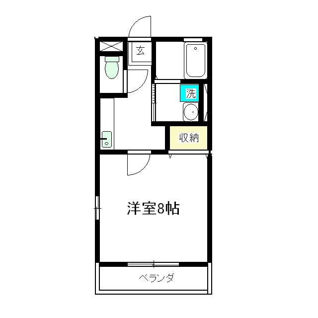 ユーディアⅠの間取り
