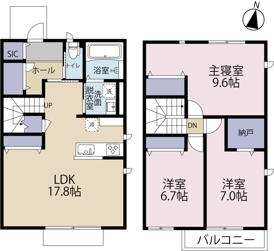 アチェーロの間取り