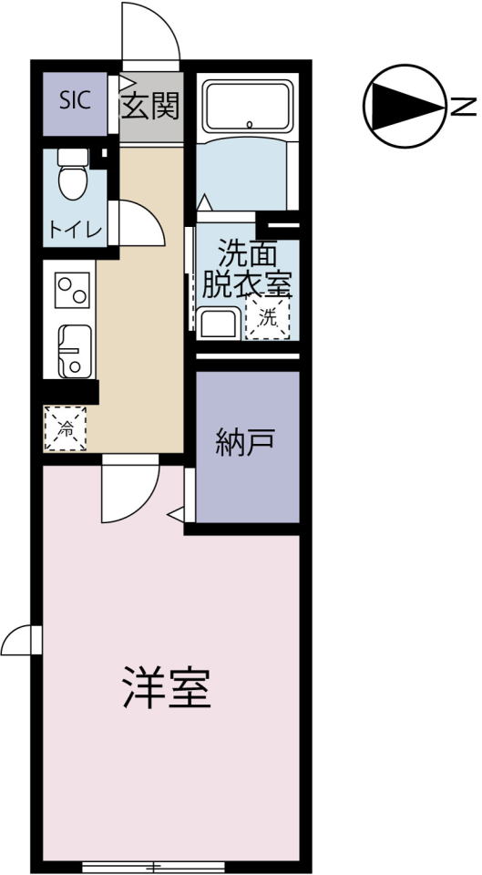 WEST　FIELDの間取り