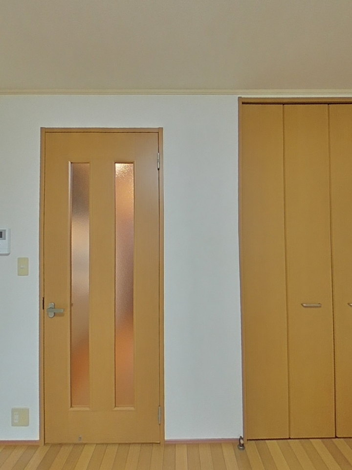 メゾネットの寝室