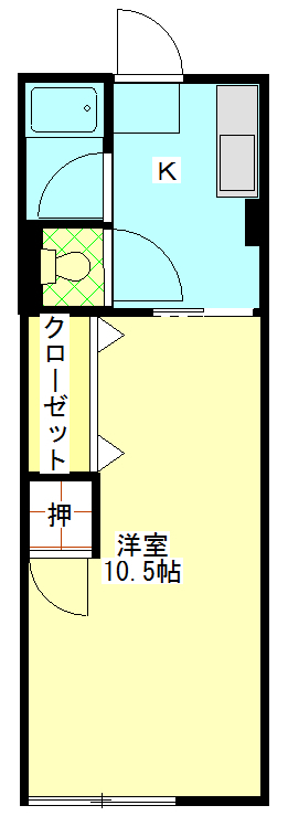まきたの間取り