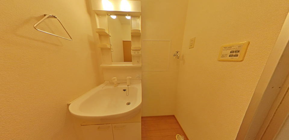 ウェルサイド弥生の洗面所