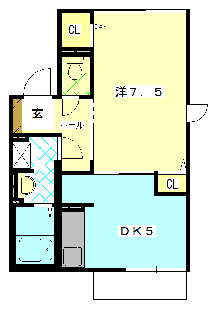 ヴェルテの間取り