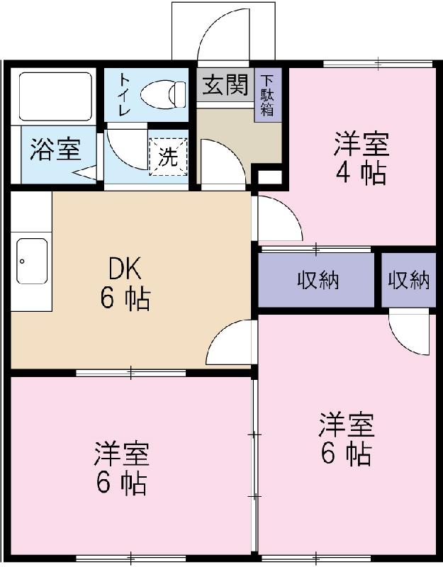 フローラル南町の間取り