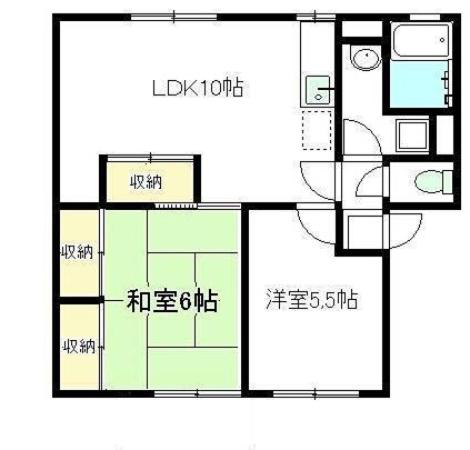 ソファレ土屋Bの間取り