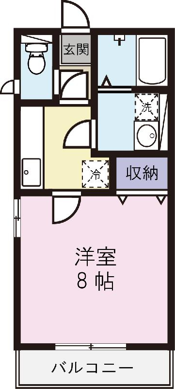 メゾンカナメの間取り