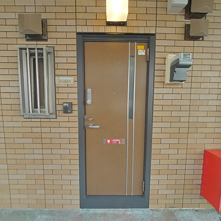 ヒルトップの玄関