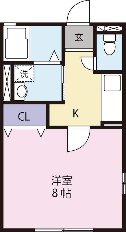 メゾンカナメの間取り