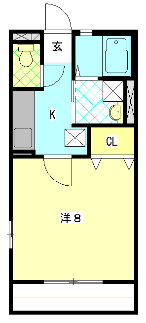 メゾン彩の間取り