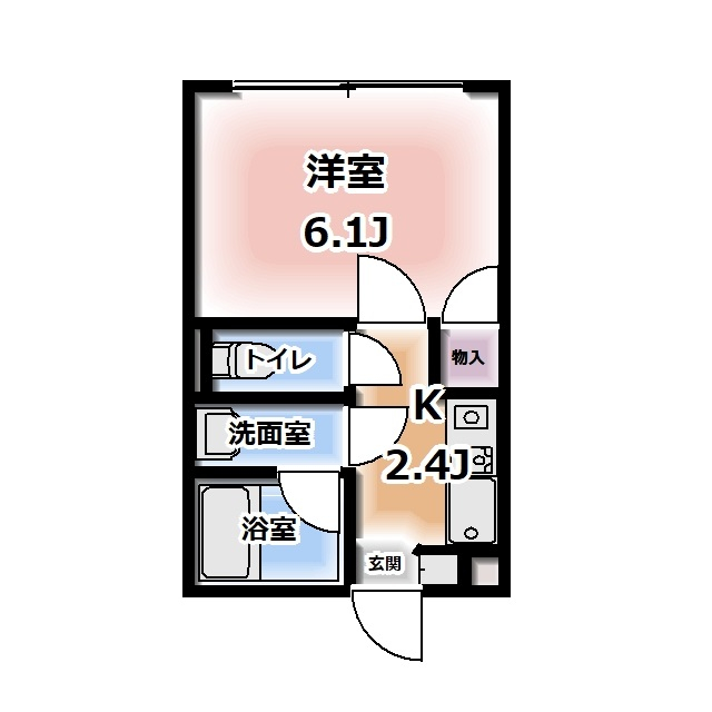コンフォート中田の間取り