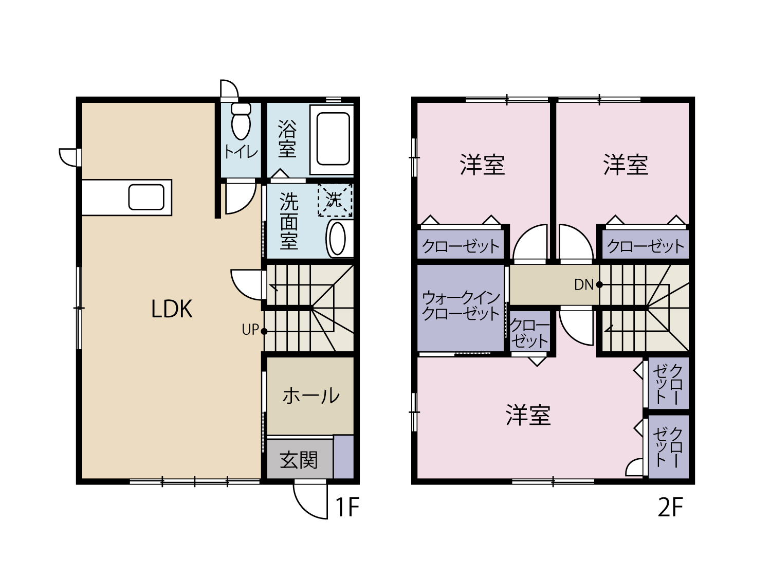 かささぎの間取り