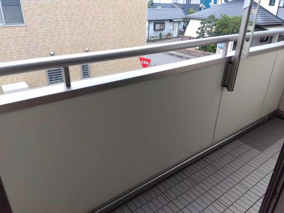サニーハウスのバルコニー
