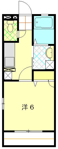 ブランドール城北の間取り