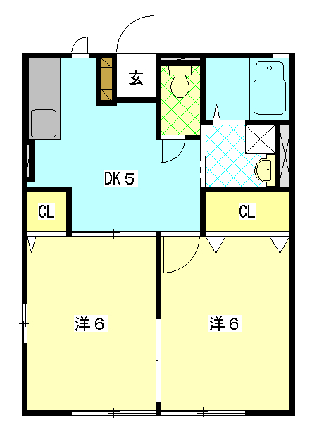 セリエAの間取り