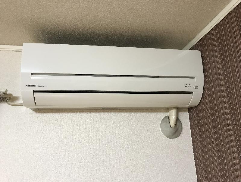 エアコン１カ所は標準設置済です。(注意：写真壁紙は部屋により