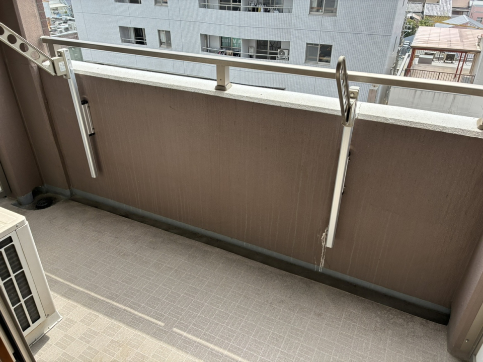 ZENITHのバルコニー