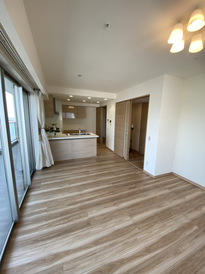 プレミアムタワー静岡のリビング