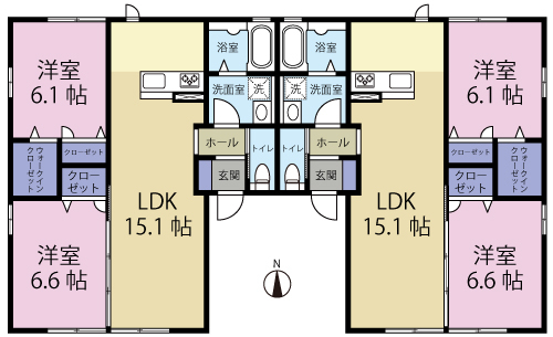 サクラ―レの間取り