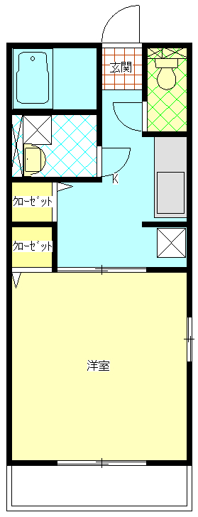 パークハイムの間取り