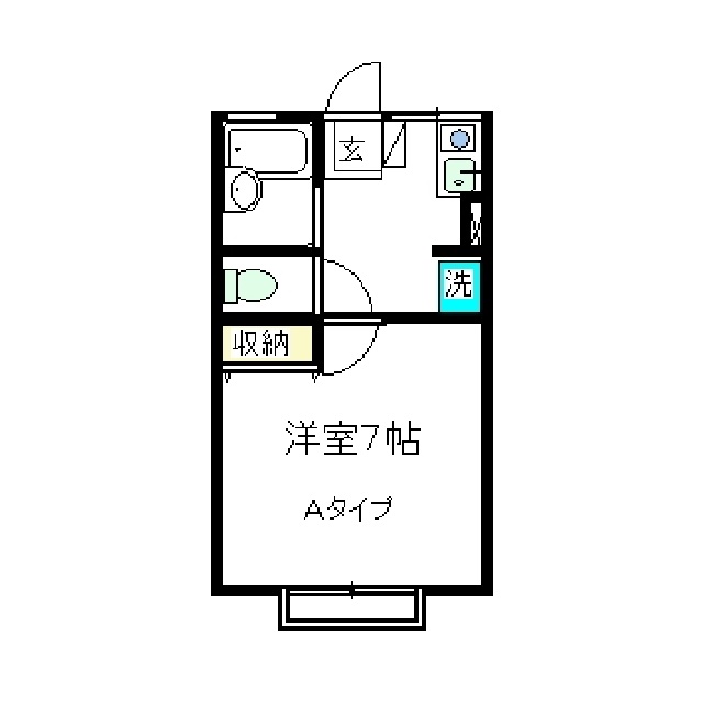 スカイハイムの間取り