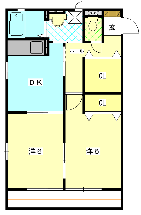 シャンテの間取り