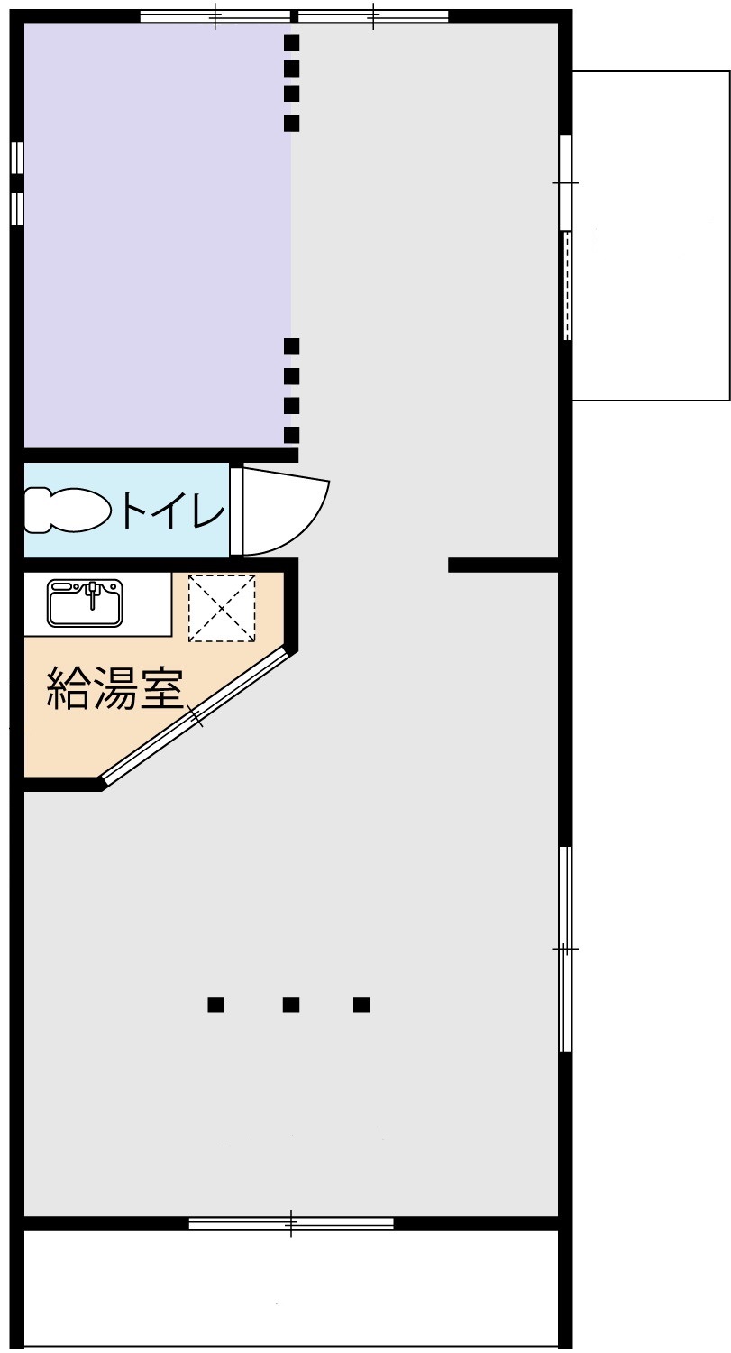 上島7丁目貸テナントの間取り