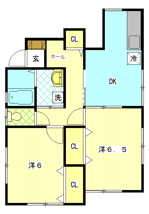 フィオーレの間取り