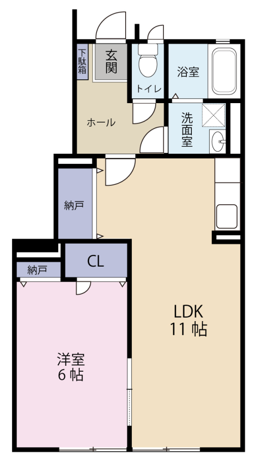 向日葵IIの間取り